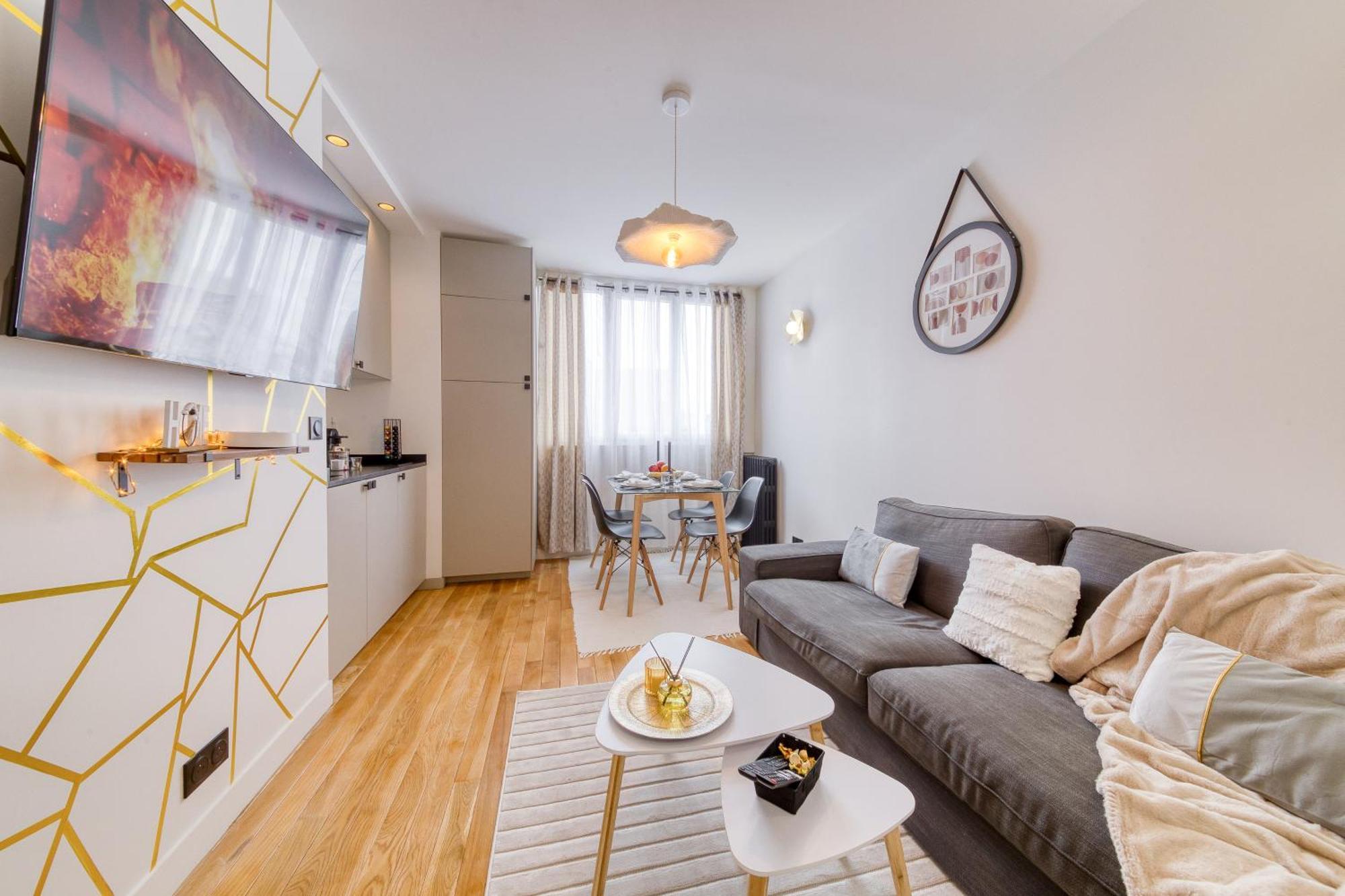 L'Audace T2 Refait A Neuf A Vanves Luaran gambar
